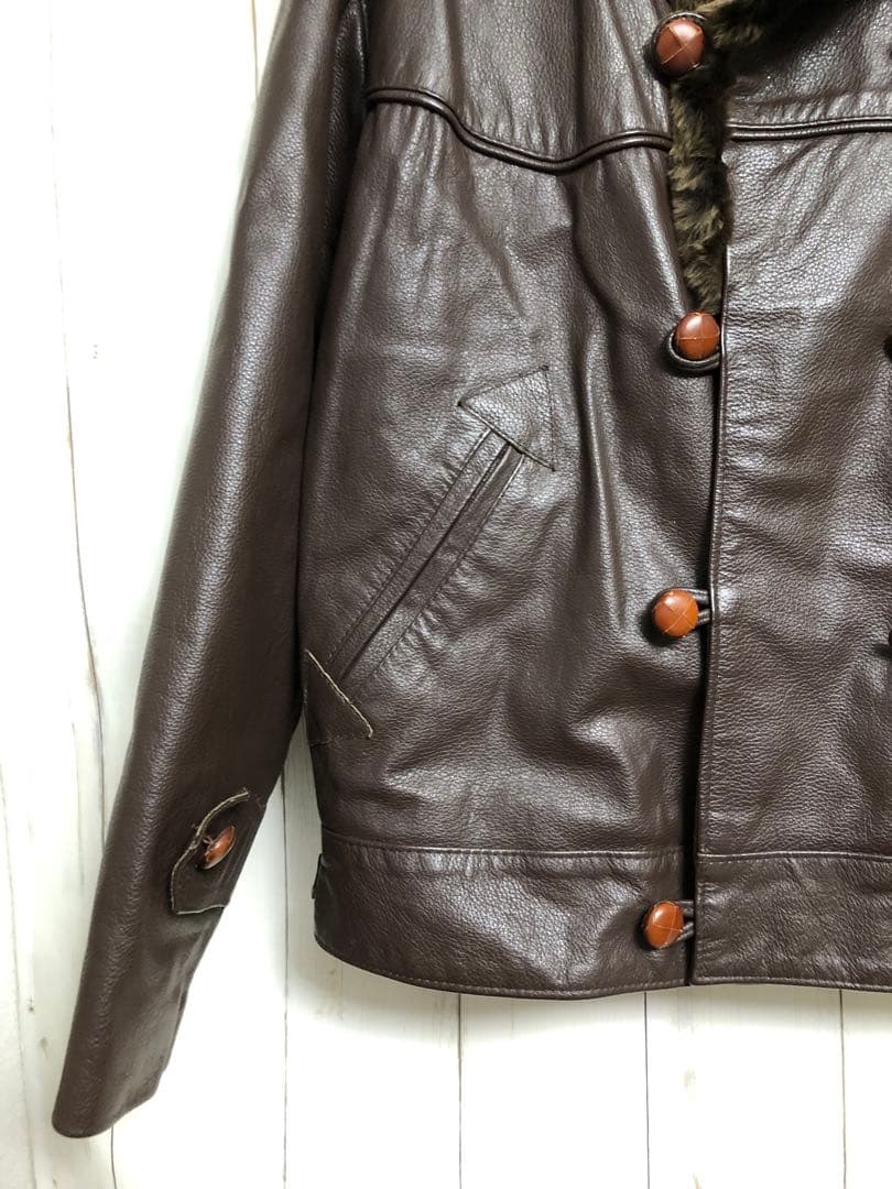 90s ERIKSON'S エリクソンズ レザージャケット フランス製