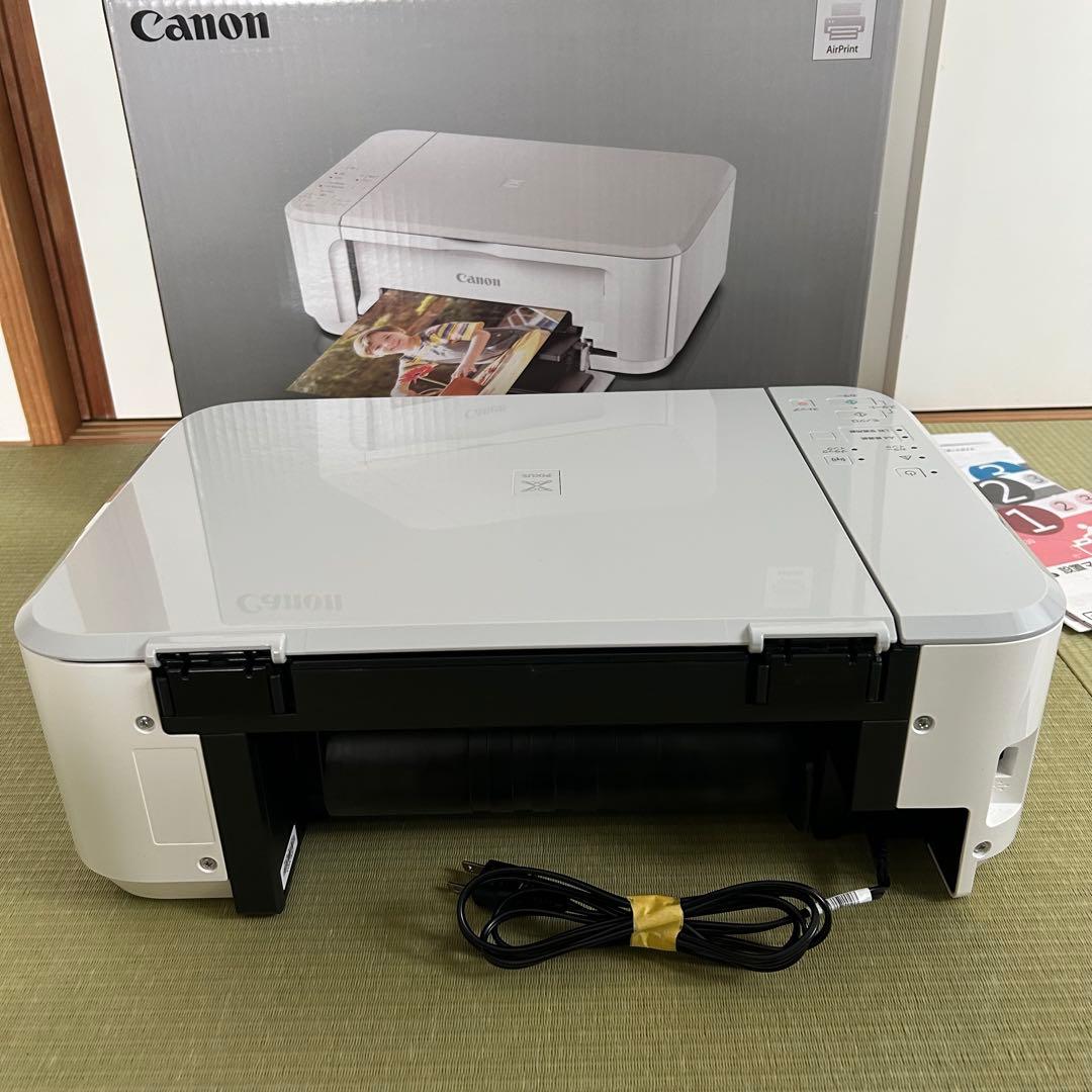 【新品純正インク付・動作良好】Canon PIXUS MG3630 ホワイト