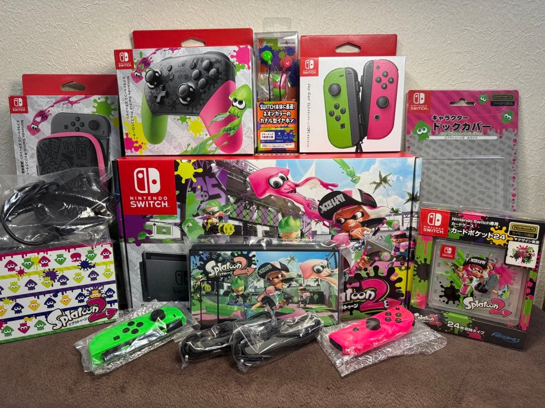 ニンテンドースイッチ スプラトゥーンバージョン セット 送料込み