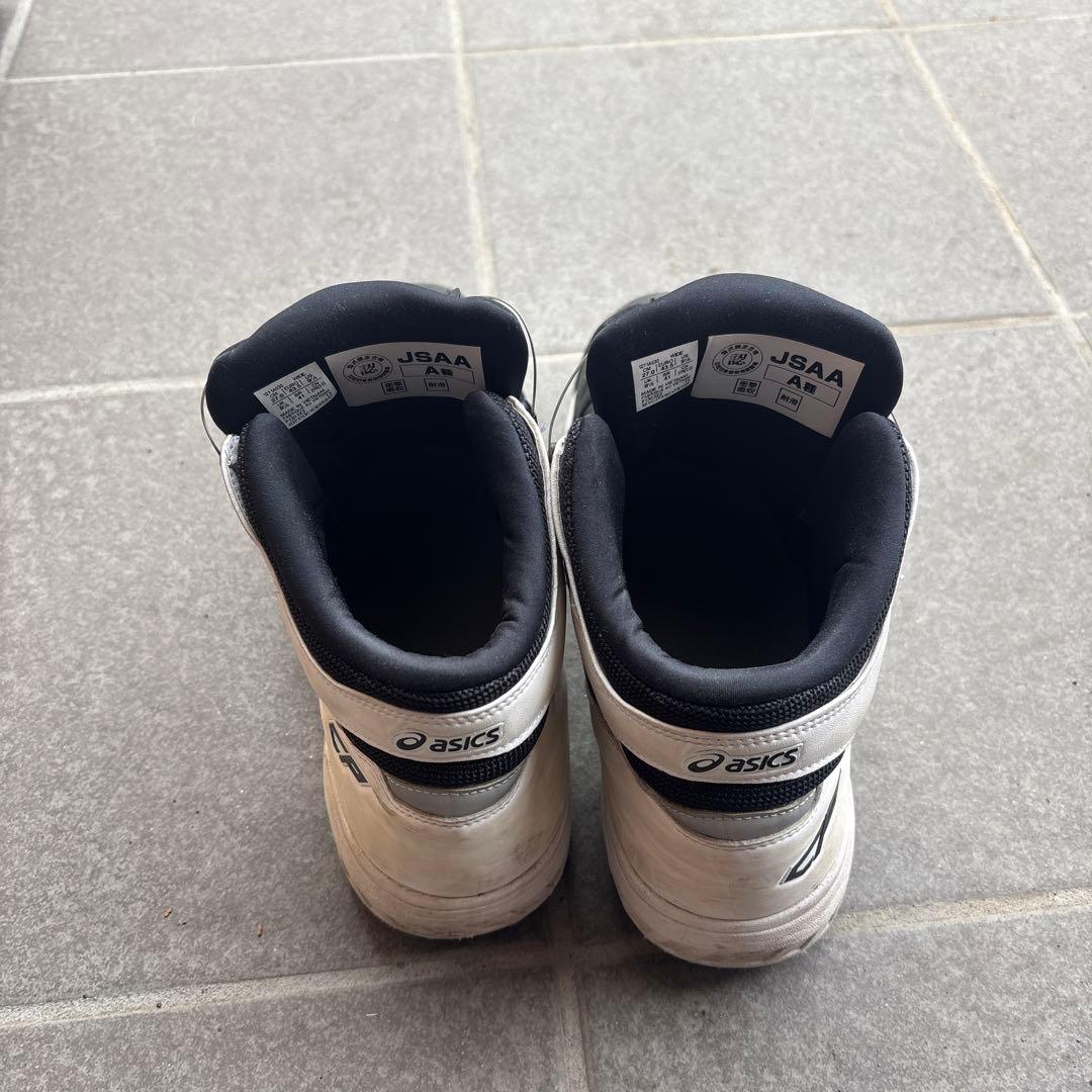 アシックス ボア ウィンジョブ 安全靴 ハイカットシューズ スニーカー 27