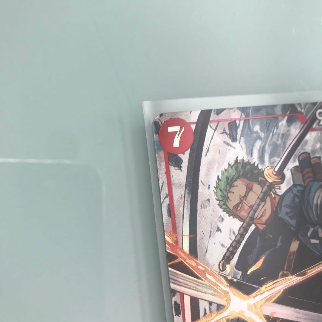 ★ワンピースカード　ゾロ　パラレル　 SR 赤　7コスト EB04