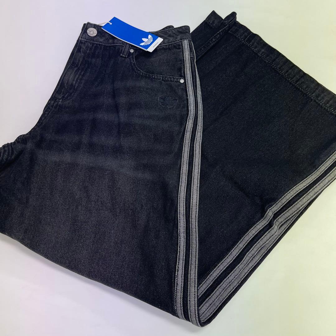 新品24】当日発送⭐️アディカラー デニム ADILENIUM パンツ　ブラック