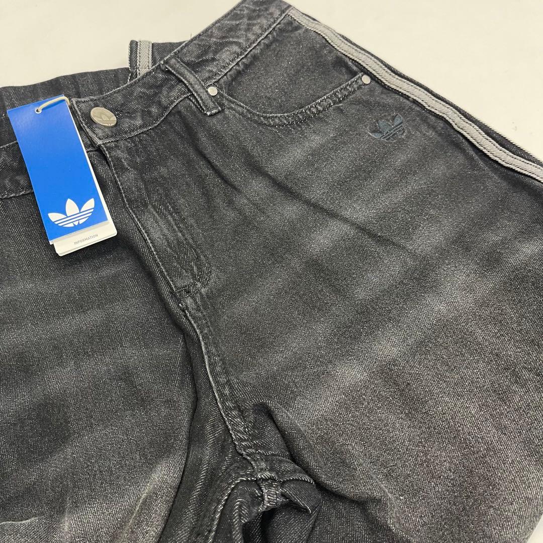 新品24】当日発送⭐️アディカラー デニム ADILENIUM パンツ　ブラック