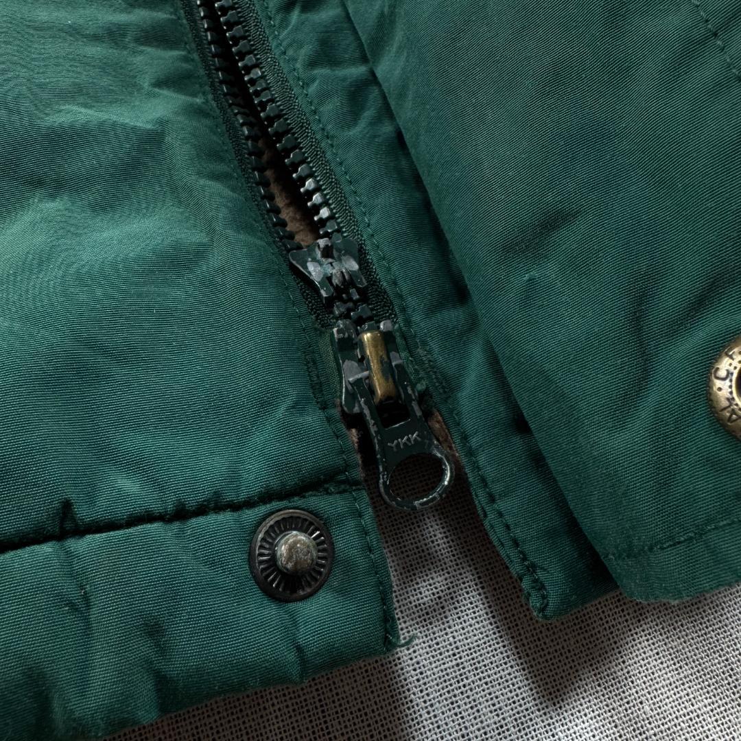 90s LLBean シェルドジャケット 裏ボア ゴアテックス ドローコード 緑