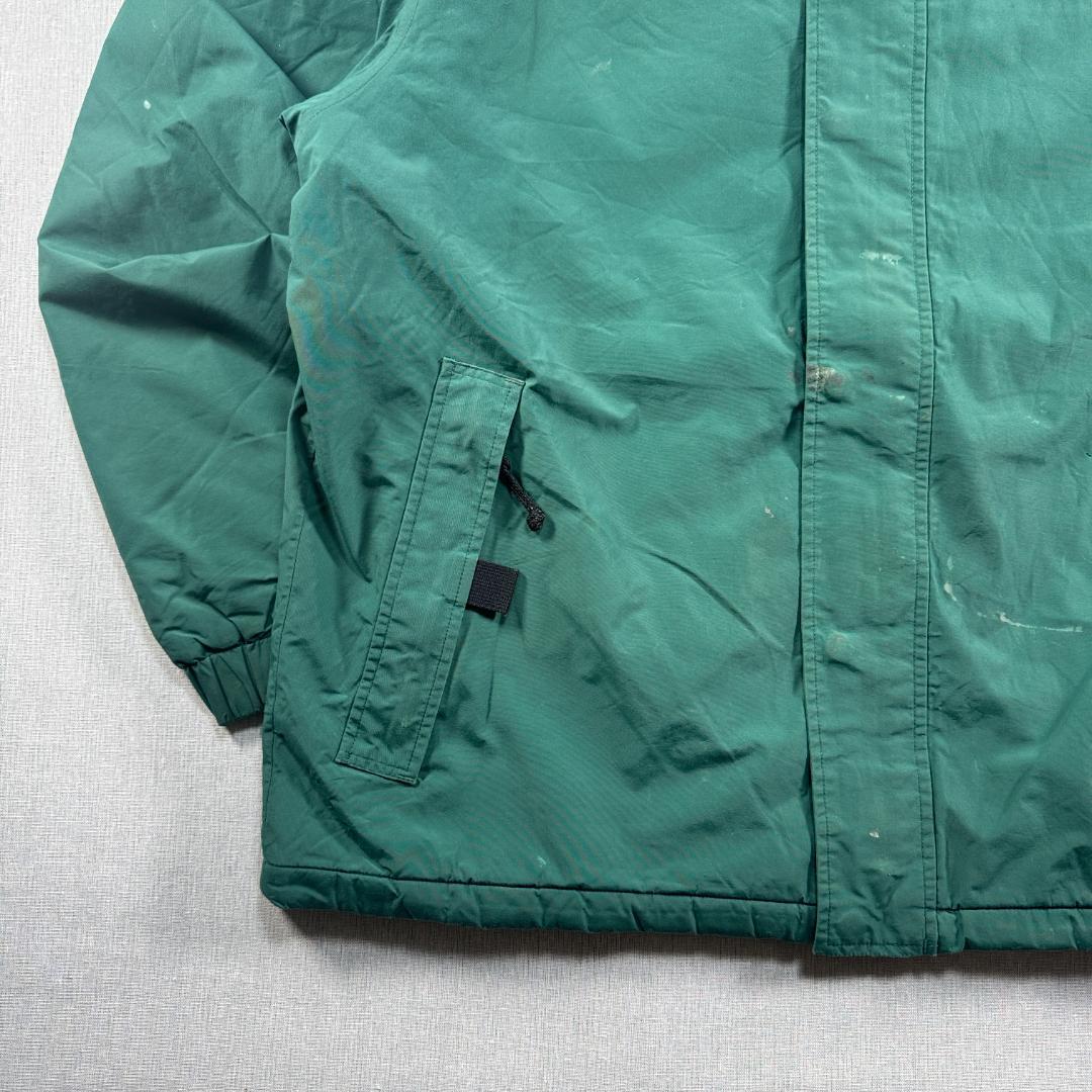 90s LLBean シェルドジャケット 裏ボア ゴアテックス ドローコード 緑