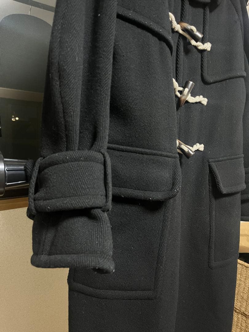 Rumche ダッフルコート　ブラック　ラムシェ