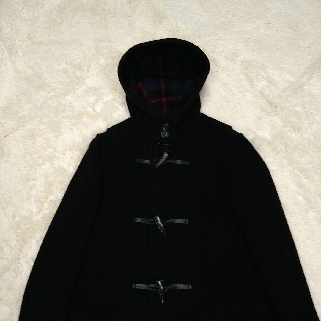 美品【ロンドントラディション】Ｌサイズ ダッフルコート イギリス製 黒