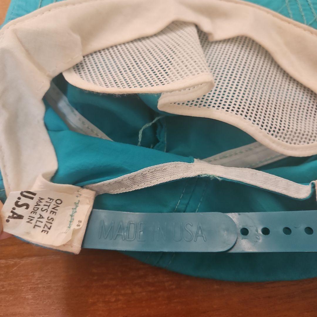 Apple 90年代　ロゴ ベースボールキャップ 青