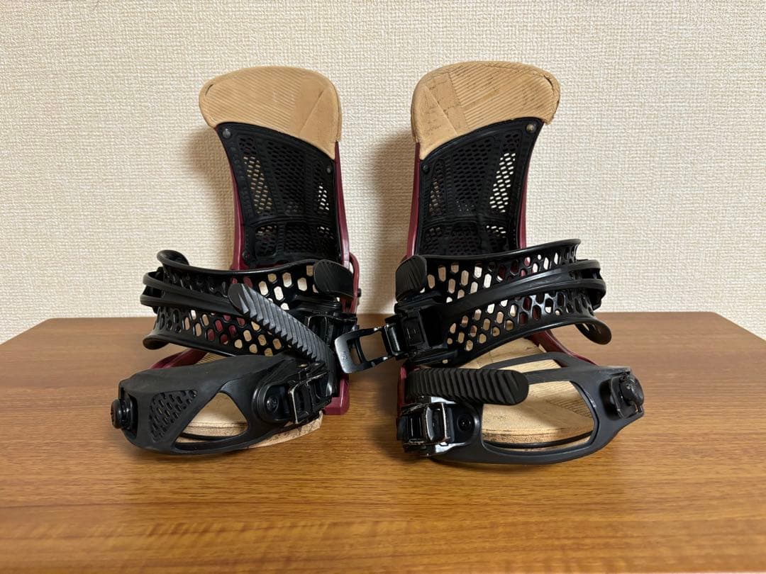 マラビータ スノーボードビンディング 赤