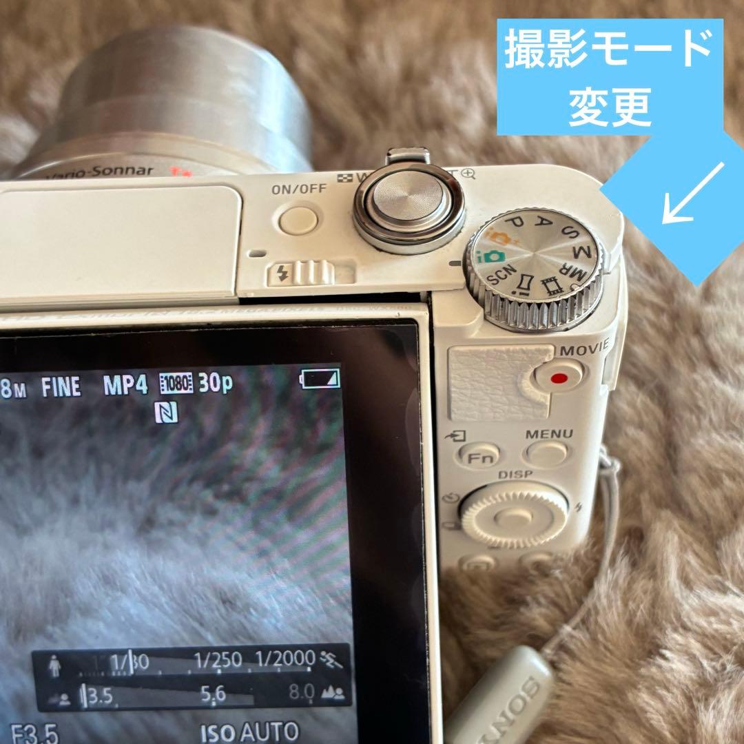 【SONY】DSC-WX500 デジタルカメラ⭐︎新品SDカードプレゼント⭐︎