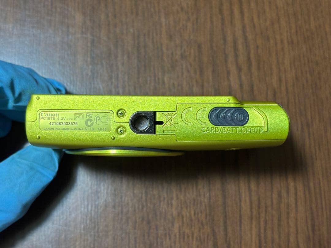 Canon IXY 600F グリーン 動作確認済み 良品