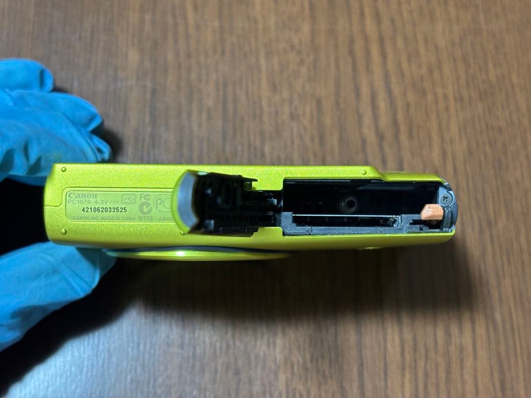 Canon IXY 600F グリーン 動作確認済み 良品