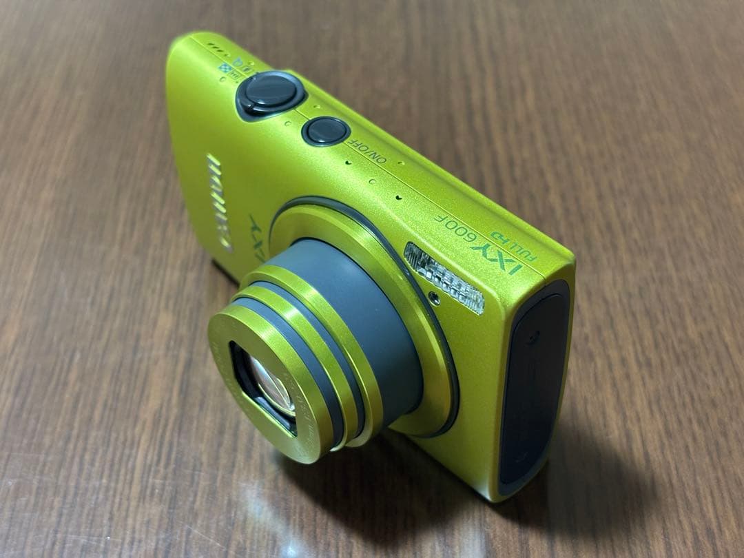 Canon IXY 600F グリーン 動作確認済み 良品