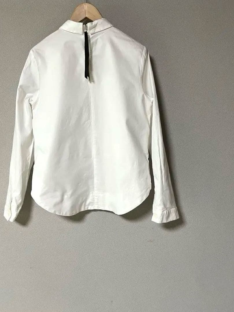 新品・未使用 CLANE クラネ　バックジッパーレイヤードシャツ　M