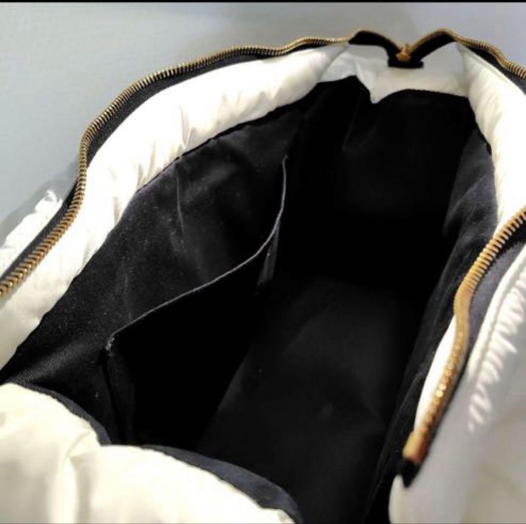 MONCLER モンクレール CARADOC ダウン トートバッグ 白 ホワイト