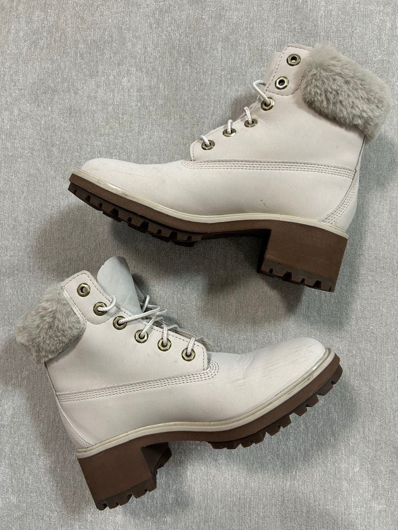 【美品】ティンバーランド　キンズリー 6インチ ウォータープルーフ ファー24