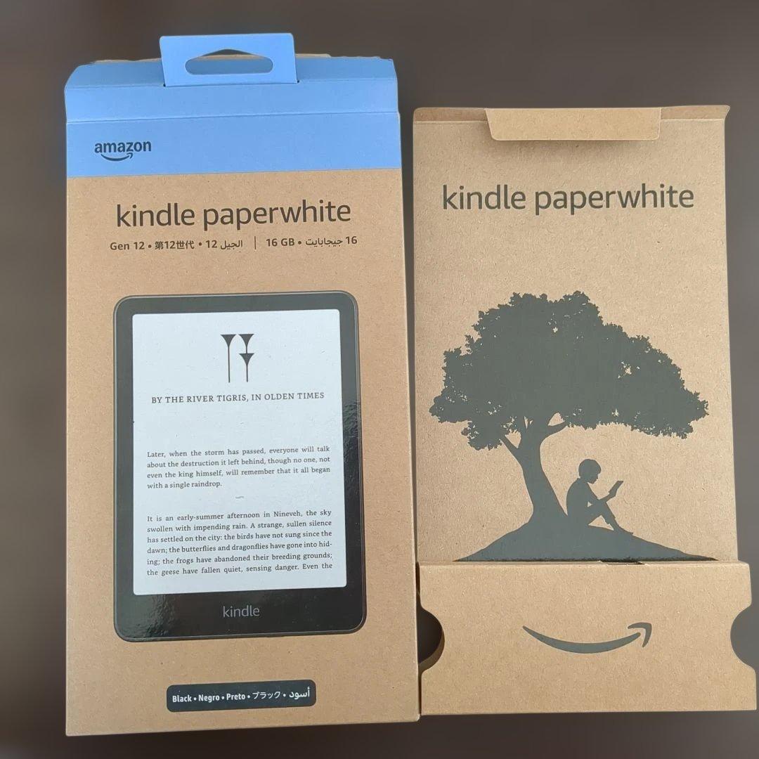 【開封のみ・備品完備】kindle paperwhite（12世代）