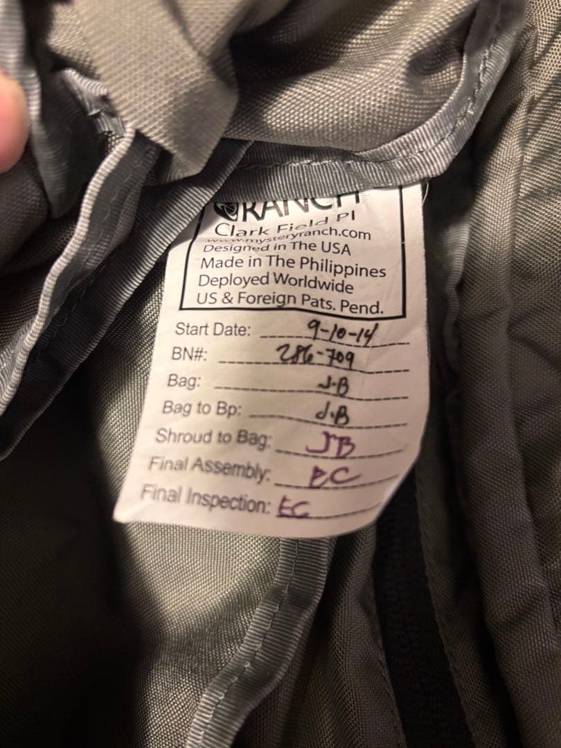 山*郎様 MYSTERY RANCH アメリカ インベーダー メッセンジャーバッ