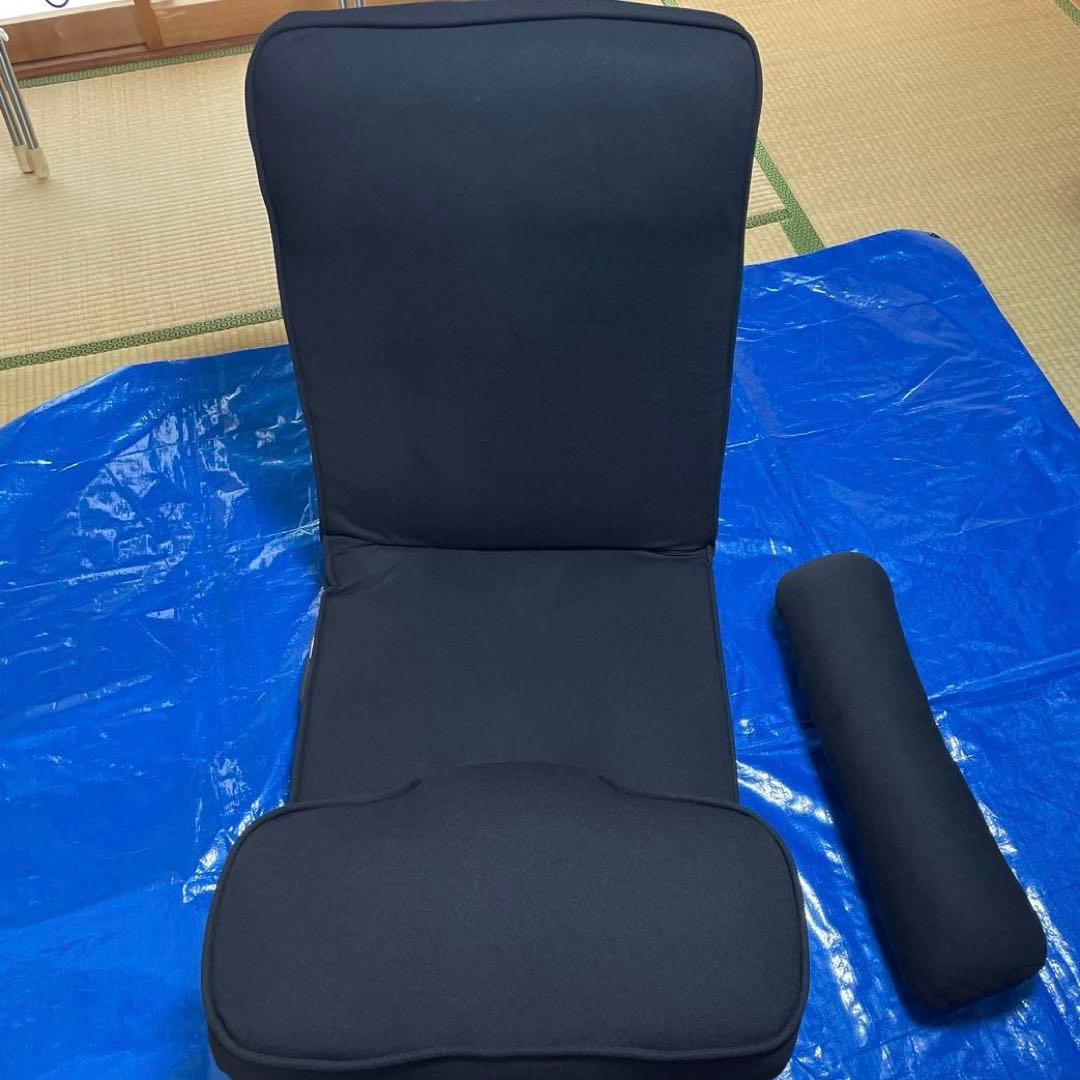 ゲーミング座椅子ワイド　ニトリ　ブラック