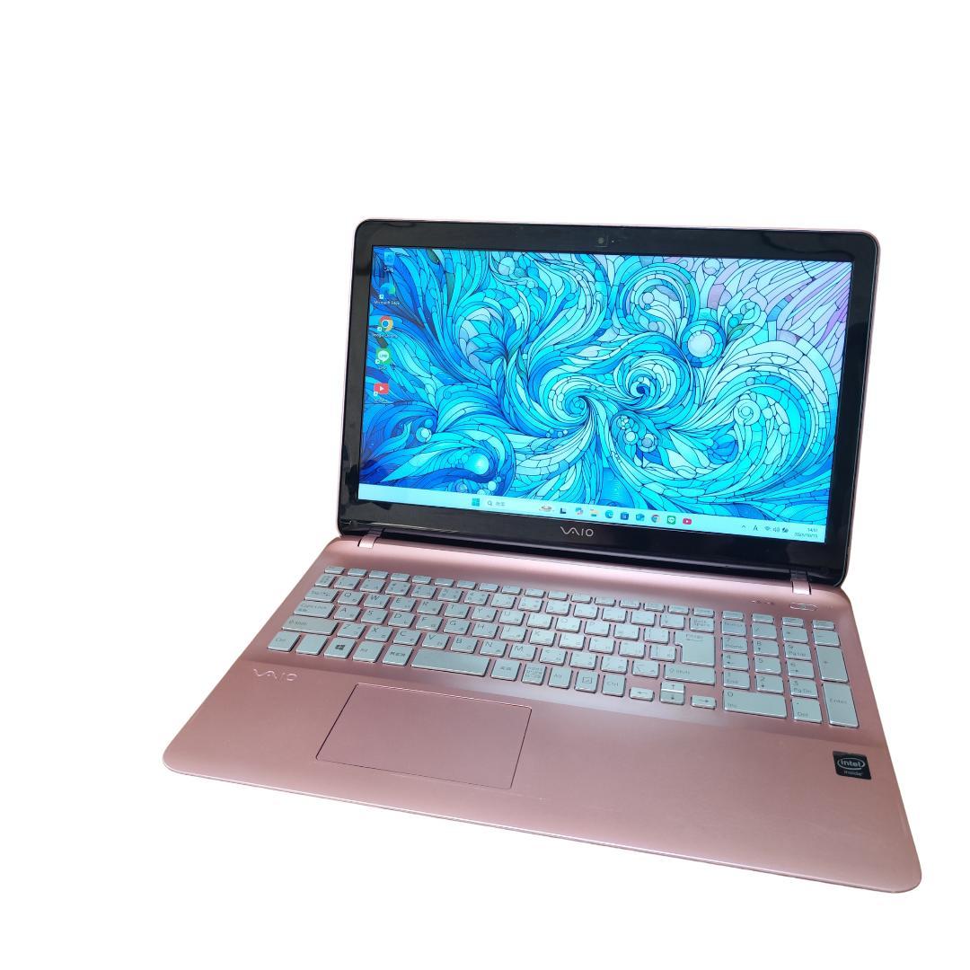 VAIO ノートパソコン ミルキーピンク SSD搭載