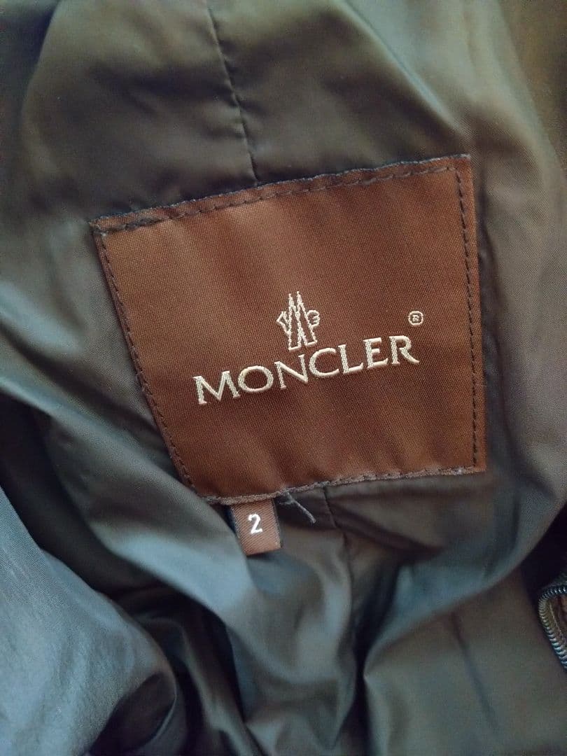 モンクレール MONCLER レディース ダウンジャケット コート ブラウン