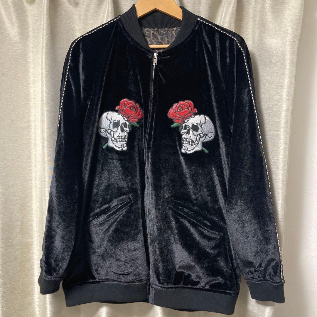 カンビオ ベロアスカジャン（スカルローズ）