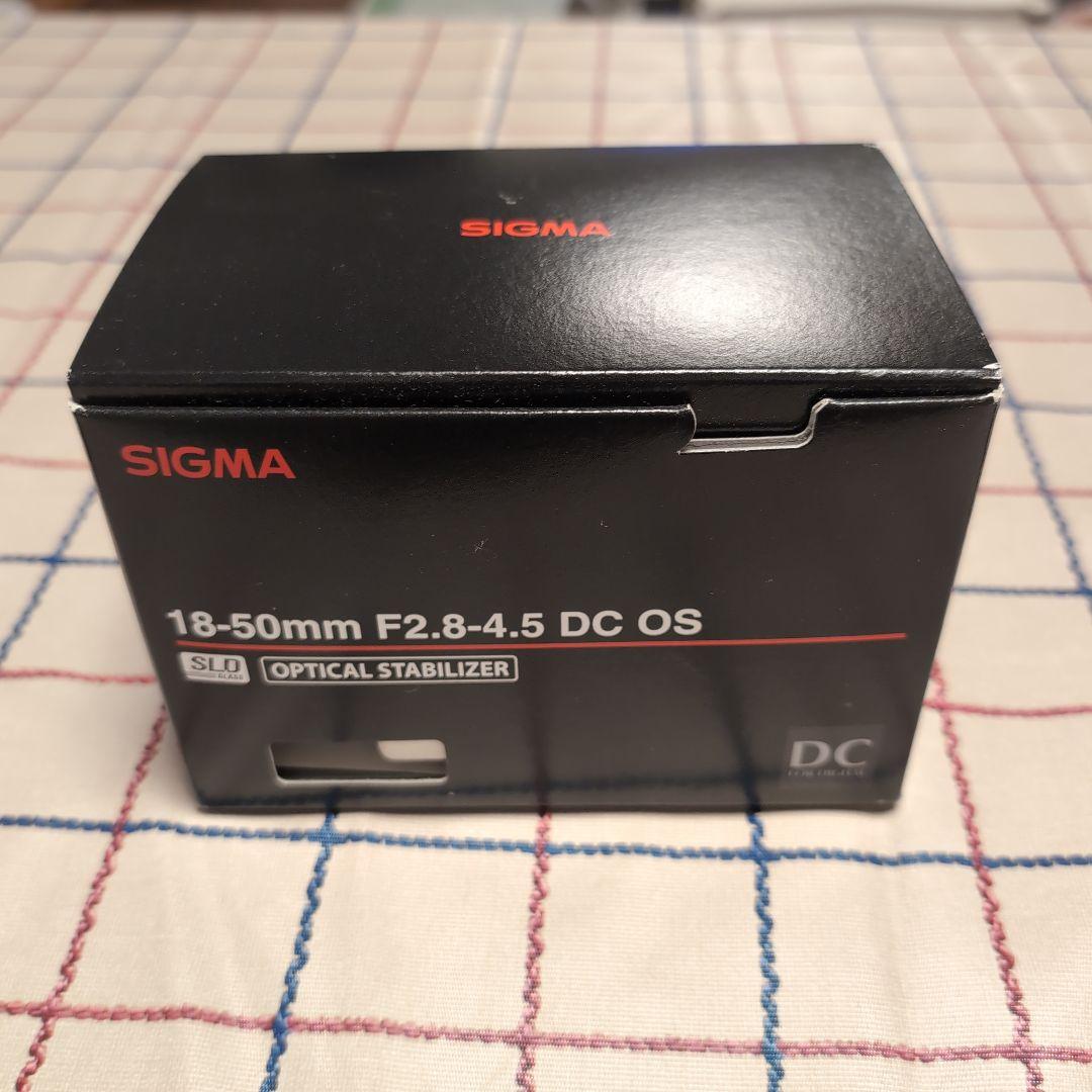 SIGMA 18-50mm F2.8-4.5 HSM レンズ