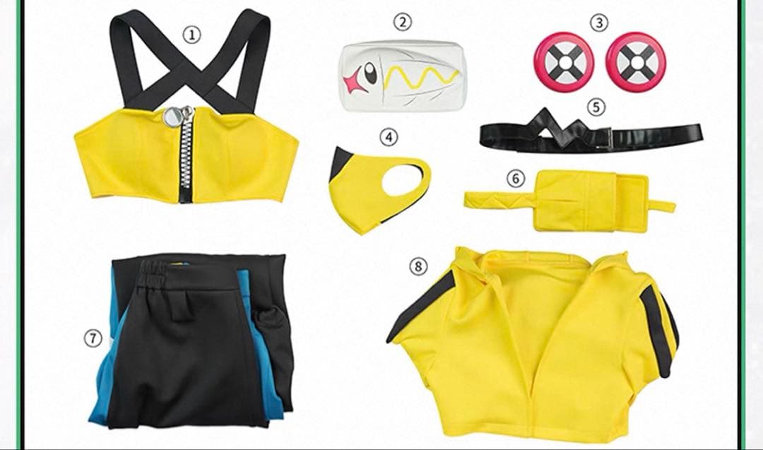 コスプレ ポケモン カナリィ 衣装