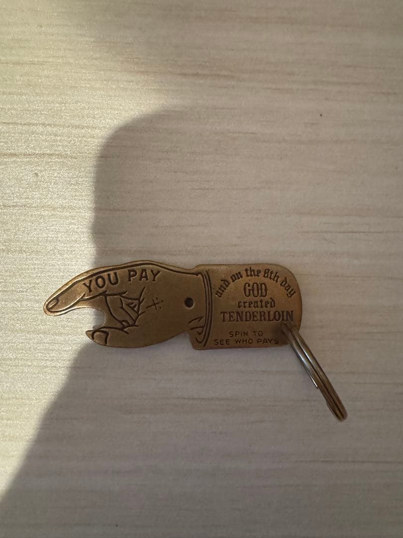 希少！TENDERLOIN YOU PAY テンダーロイン　ユーペイ　キーホルダ