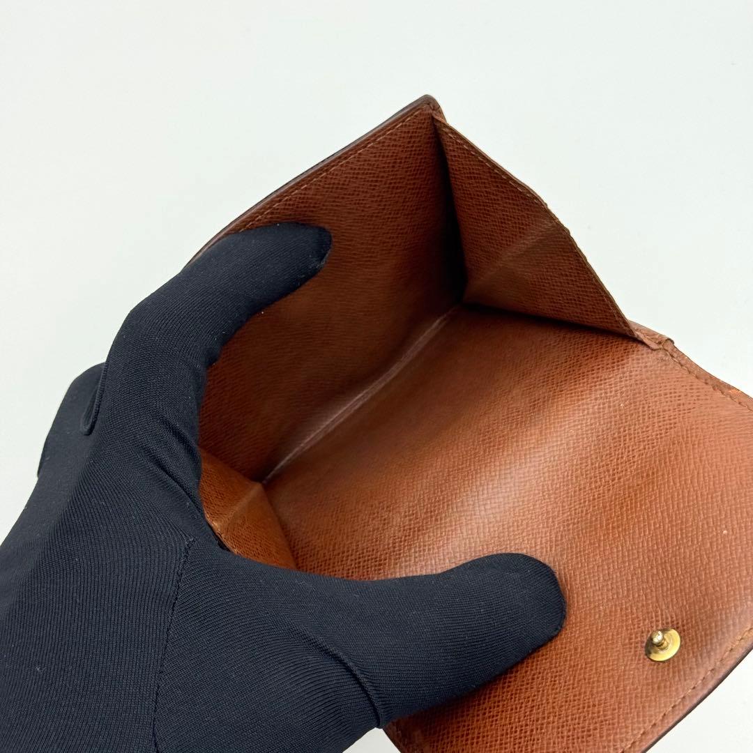 ヴィトン モノグラム ポルトモネ ビエ カルト クレディ 折り畳み財布