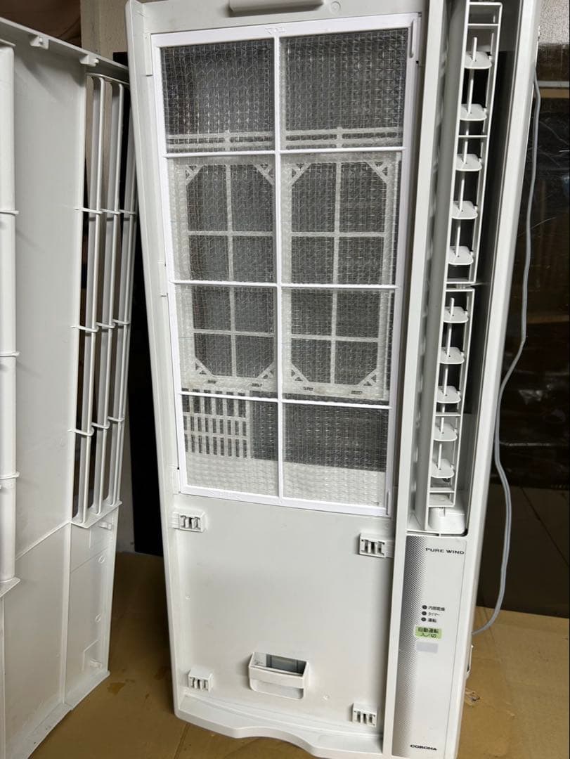 美品 コロナ 2022年 窓用エアコン CW-162K 冷房専用 枠リモコン付