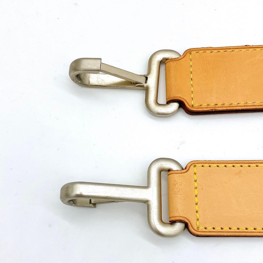 美品【LOUIS VUITTON】ショルダーストラップ　ロゴ入り　キャンバス