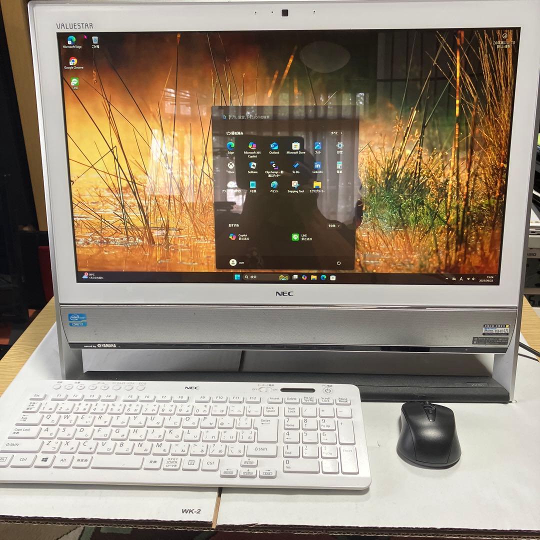 NECバリュースター Windows11 core i7 23.0あinch