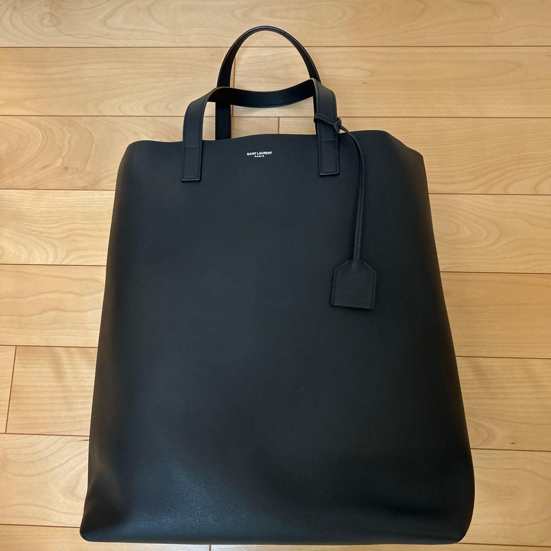 SAINT LAURENT レザートートバッグ　ブラック