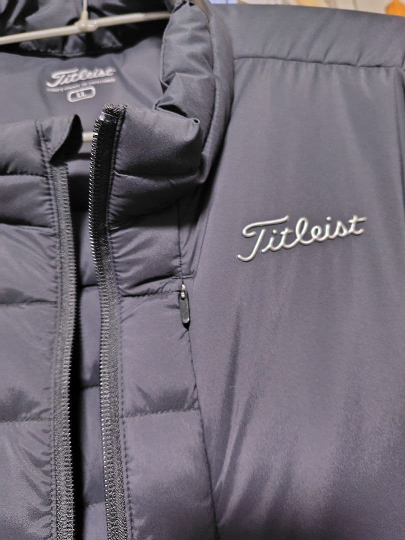 Titleist 黒 LL ダウンジャケット