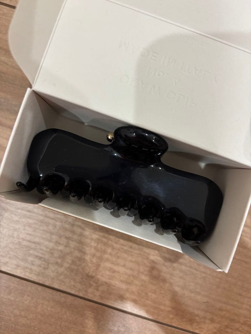 ヘアアクセサリー UNDO hairware No.4 CLAW CLIP Black