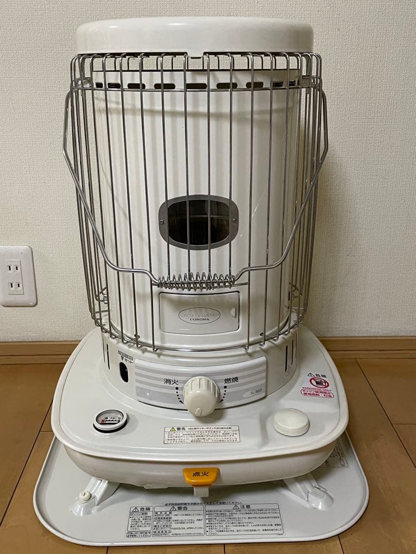 コロナ SL-66D ホワイト ストーブ　美品