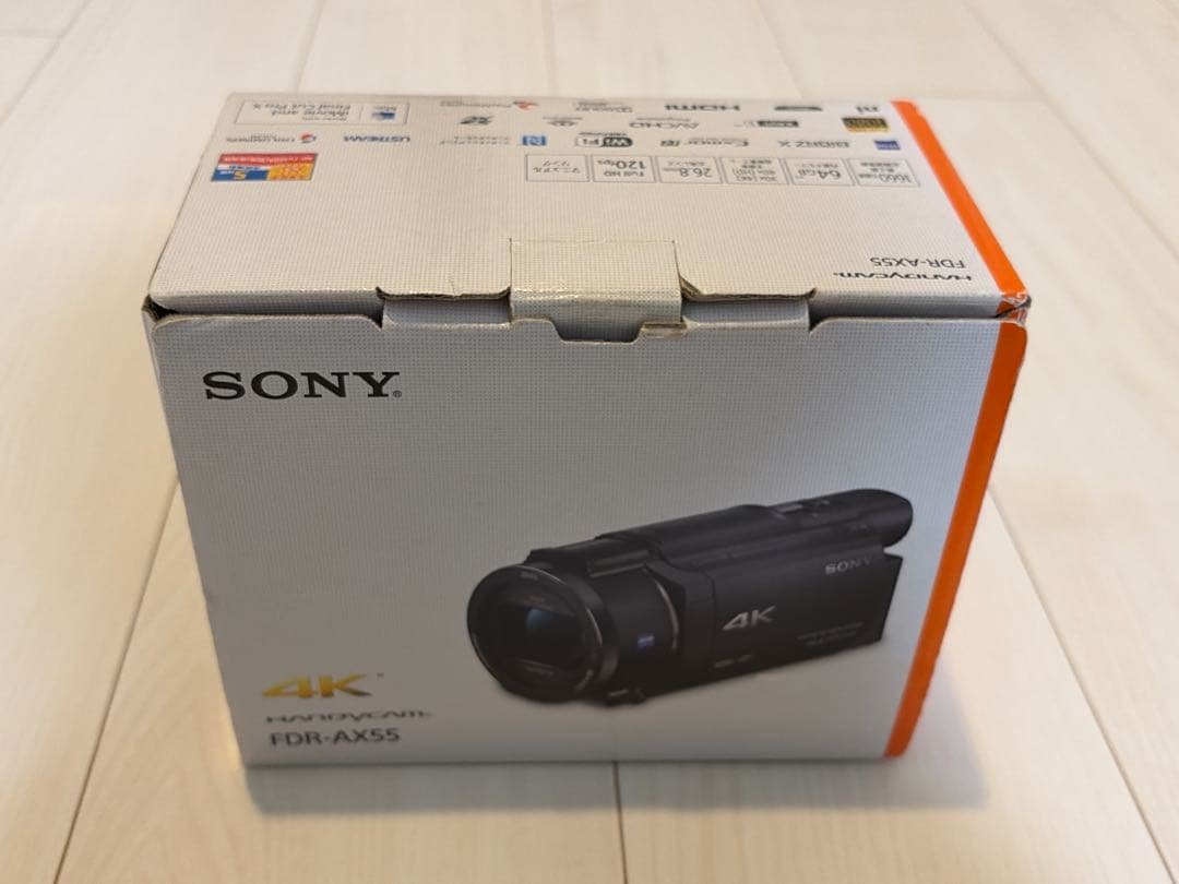 SONY FDR-AX55 ビデオカメラ ハンディカム ソニー ブラック 4K