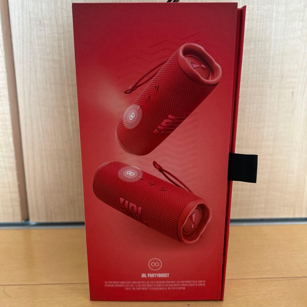JBL FLIP6 レッド ワイヤレススピーカー