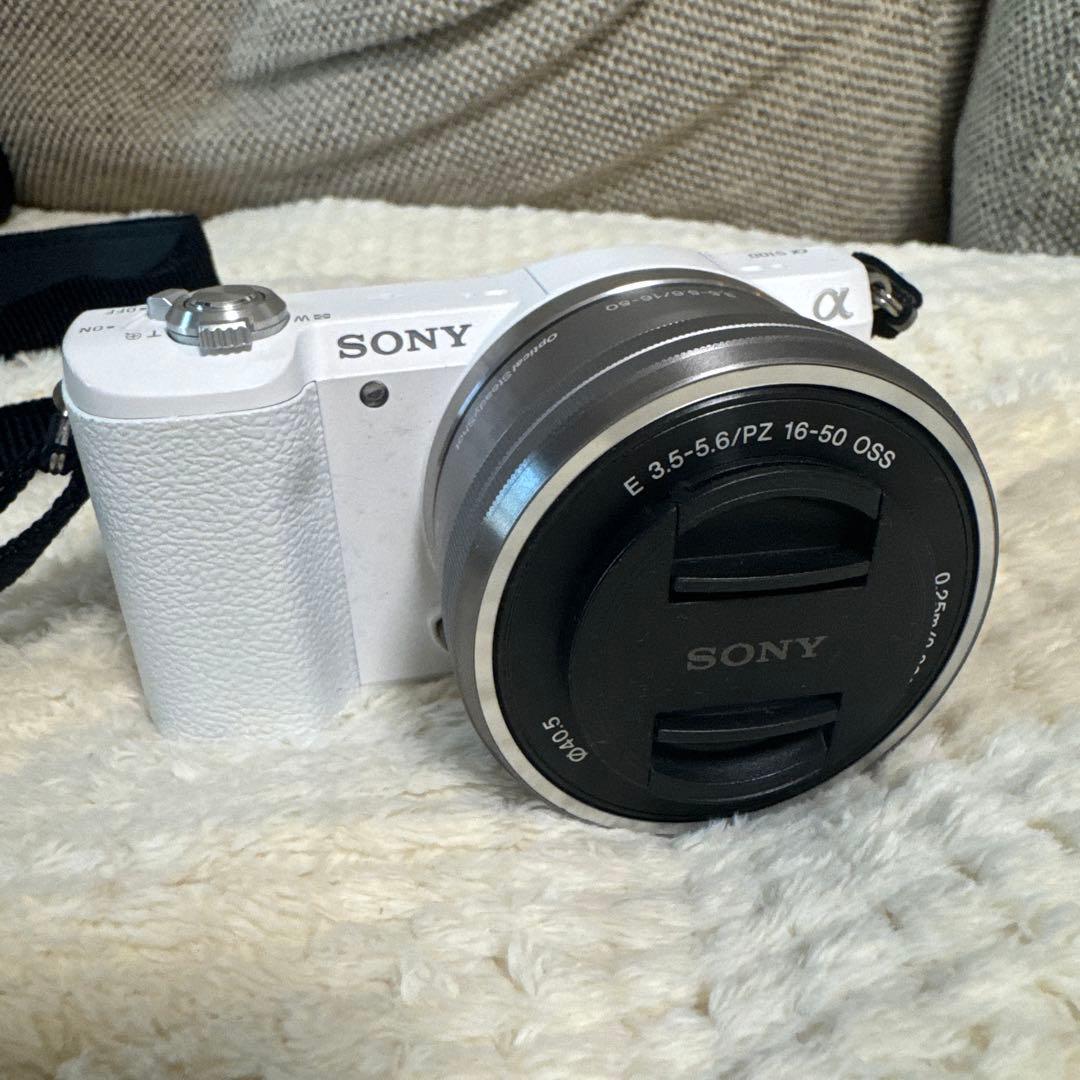 SONY α5100 ミラーレス一眼 ホワイト E PZ 16-50mm