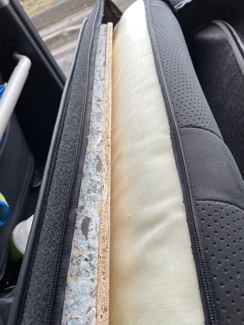 ハイエースS-GL標準ワイドボディ用 セカンドシート バックパネル 高密度高反発