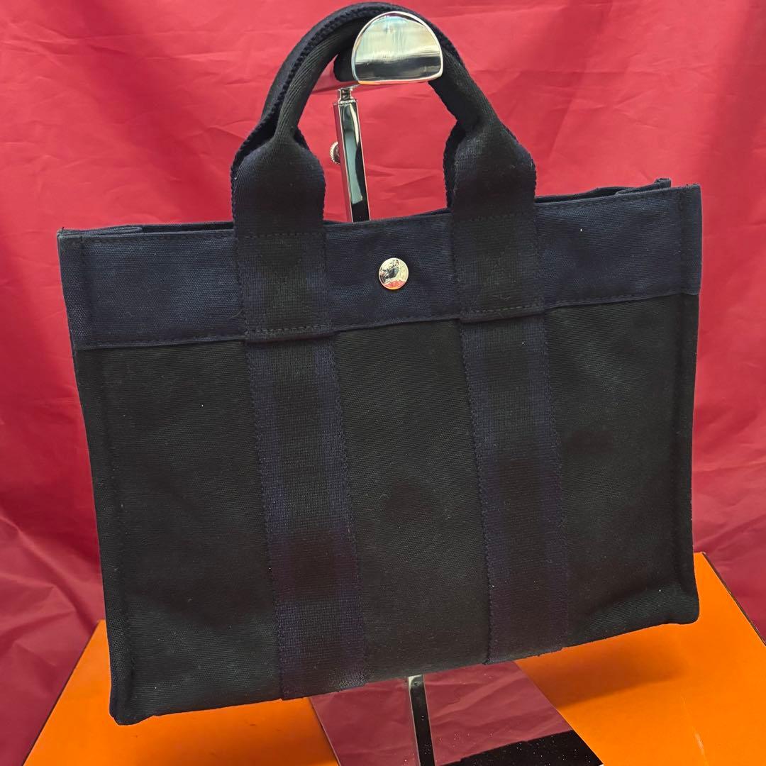 HERMES☆フールトゥPM ブラック＆ネイビー