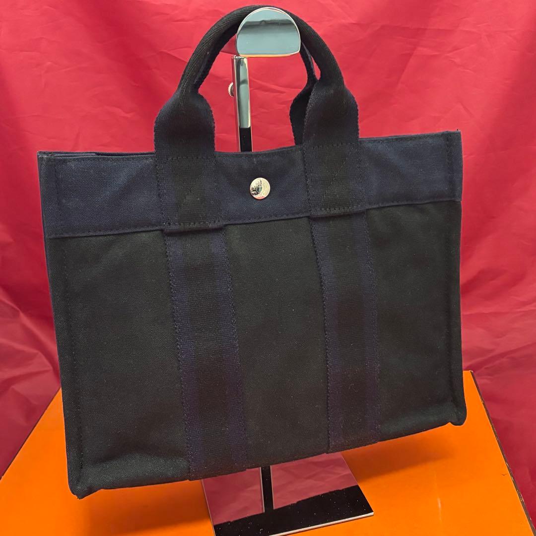 HERMES☆フールトゥPM ブラック＆ネイビー