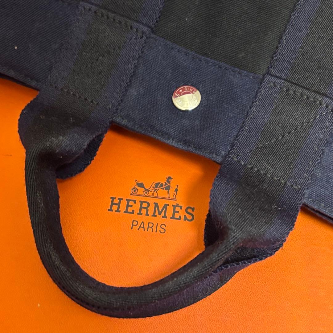 HERMES☆フールトゥPM ブラック＆ネイビー