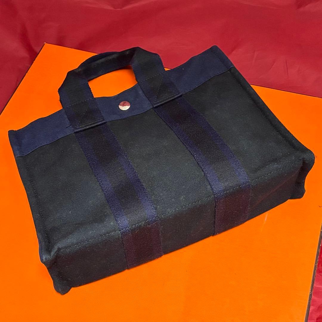 HERMES☆フールトゥPM ブラック＆ネイビー