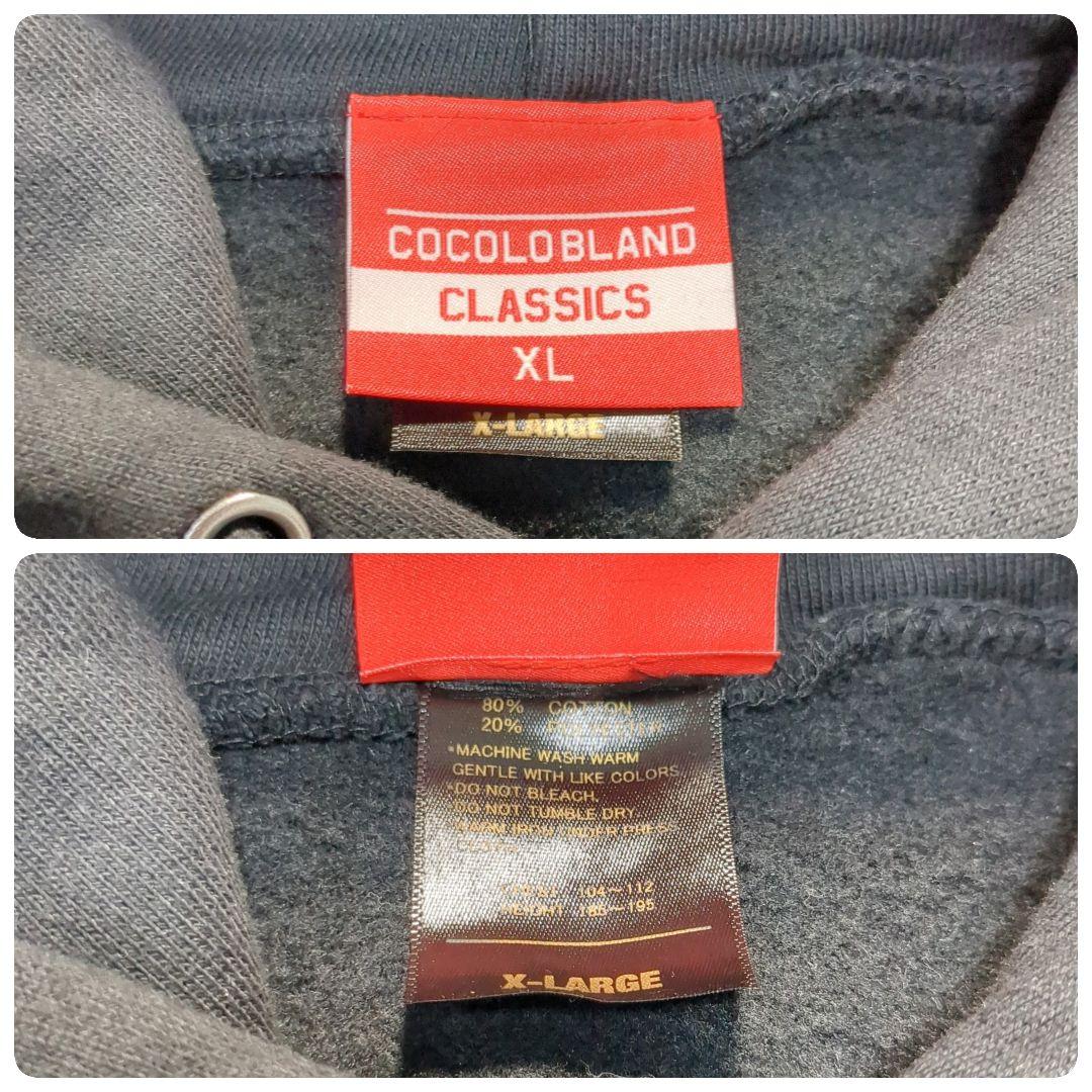 ✨美品！XL✨COCOLOBLAND BACK BONG HOODIE ブラック