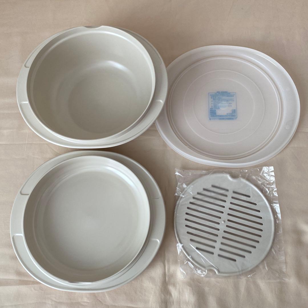 未使用 タッパーウェア ウルトラ２１ キャセロール大 #2000 1セット