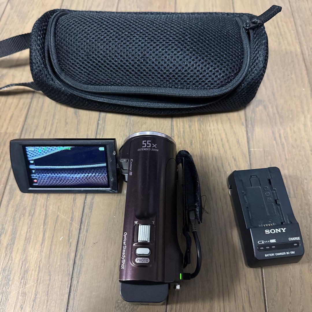SONY　ビデオカメラ　バッテリー&ケースセット