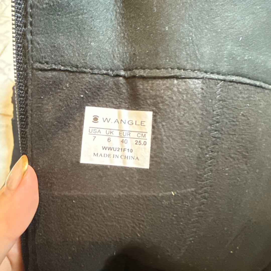 Mamanami さん専用ブラックロングブーツ ゴルフブーツ　防寒　脚長