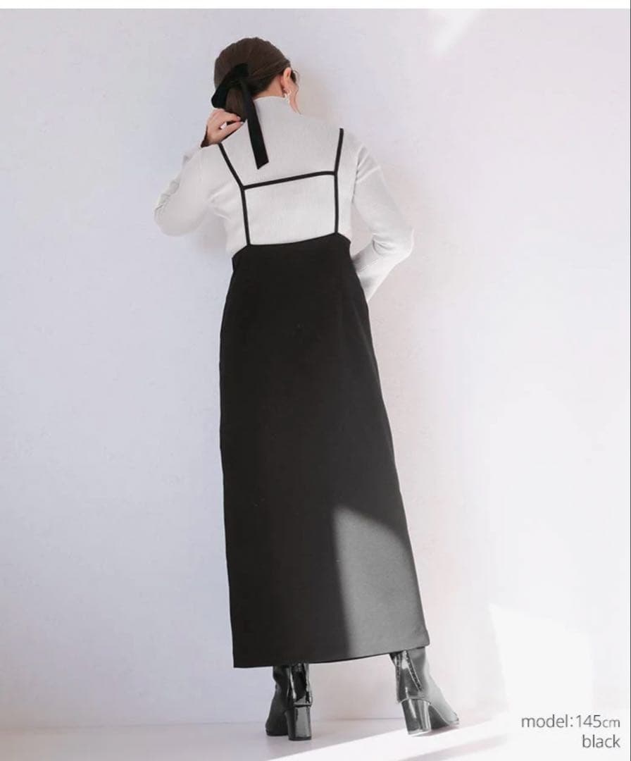 田中亜希子 unliens アンリアン iライン サロペットスカート